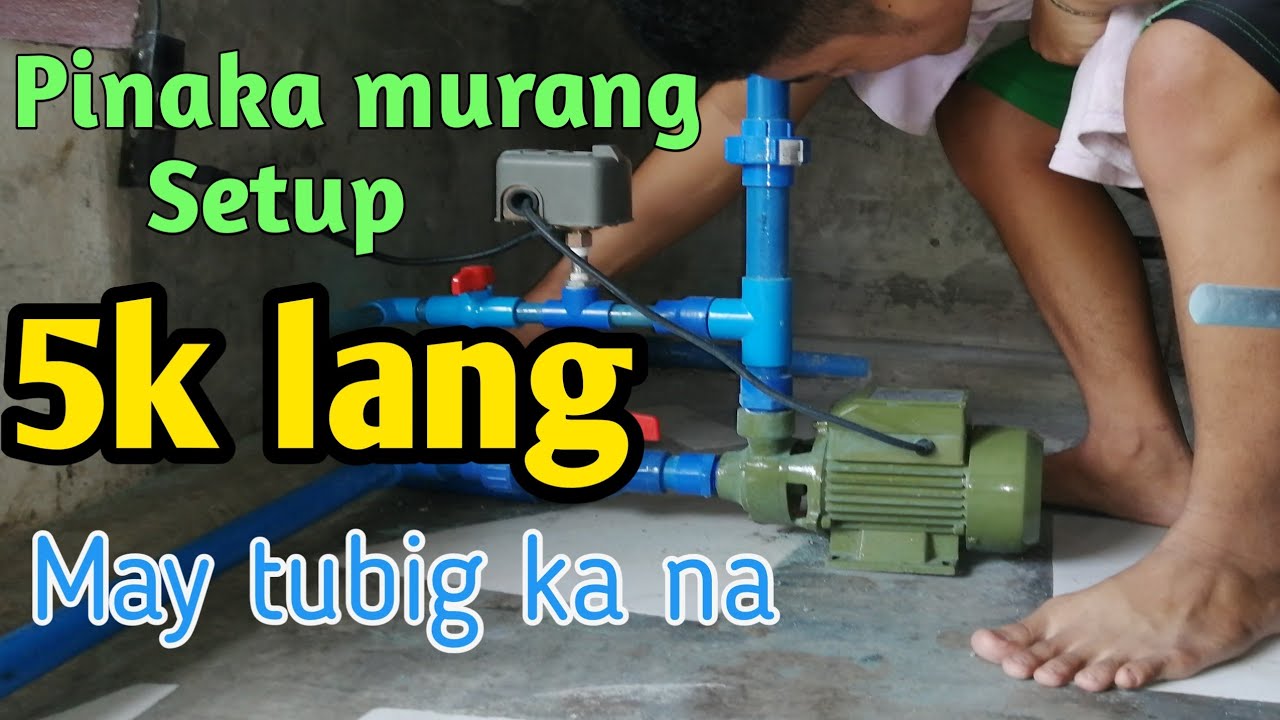 Part 1.How to setup 1/2hp Water Pump w/pressure Pressure Switch