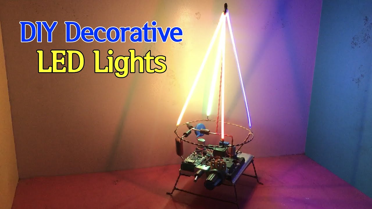 How to Make Simple Decorative Lights Using 3v Edison Led