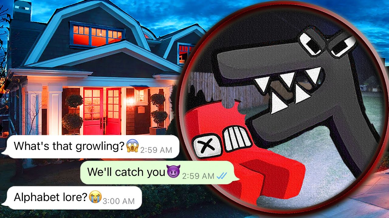 Creepy Alphabet Lore *F* Attacked US At 3AM
