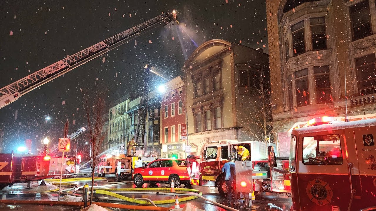Lebanon City 4th Alarm Structure Fire 12-13-25