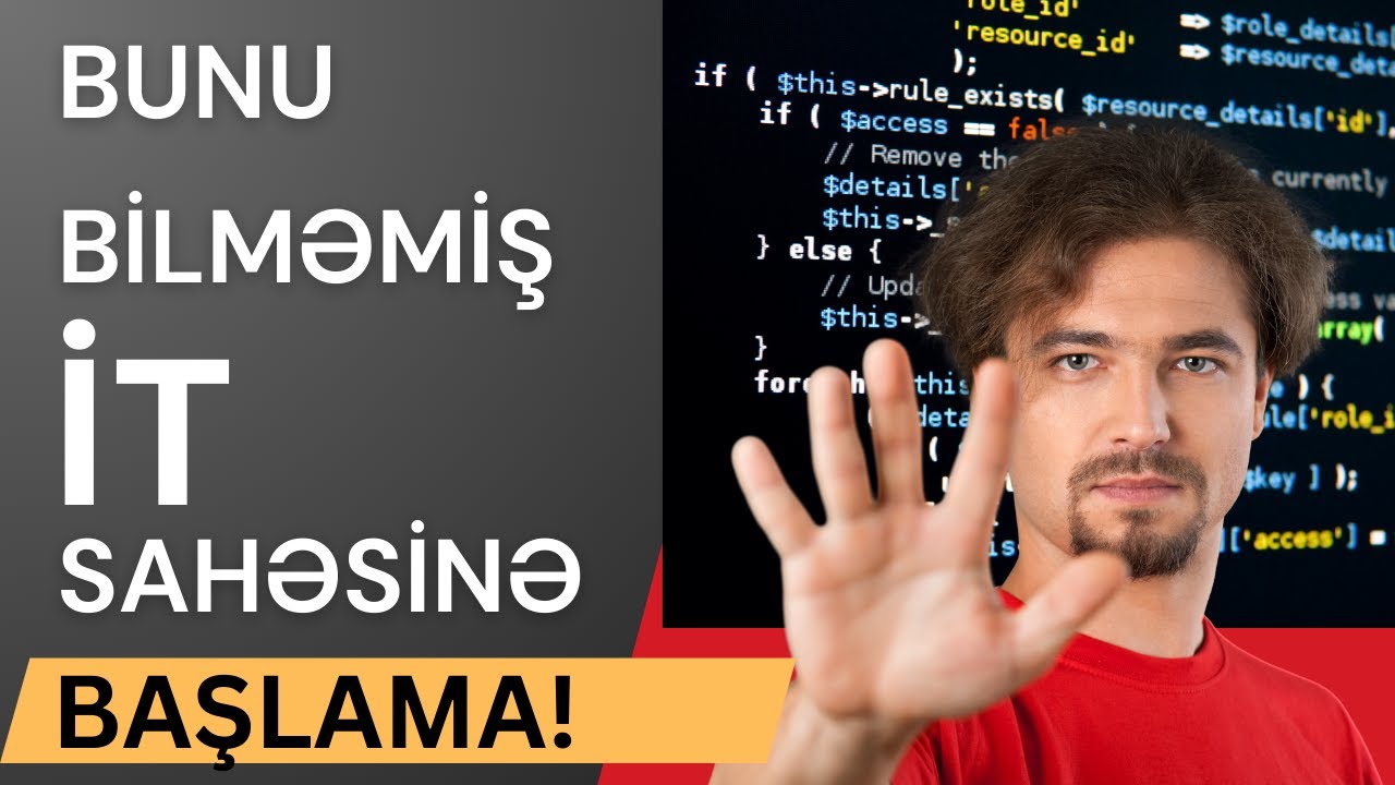 İT sahəsində hansı istiqamət se&ccedil;məli? Ətraflı ASAN izahat