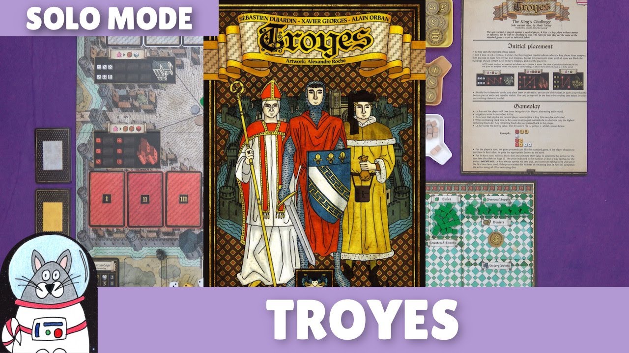 Troyes | Solo Playthrough | slickerdrips