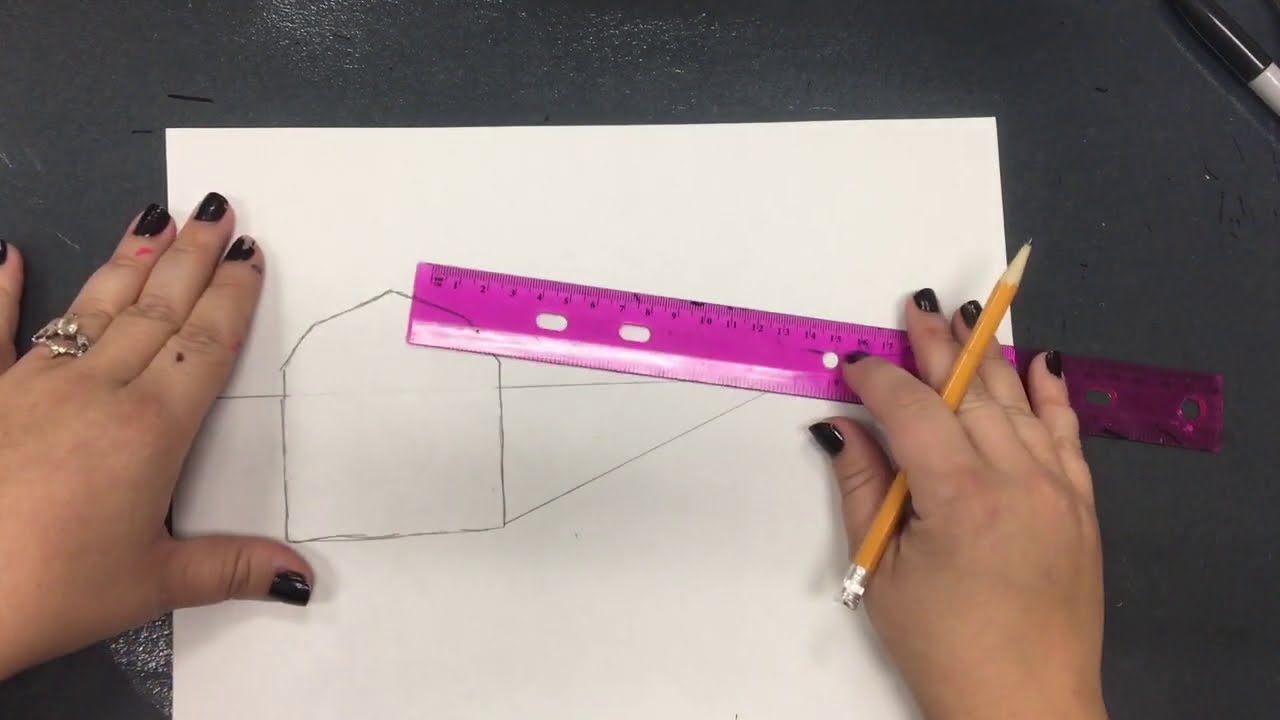 one point perspective barn part 1