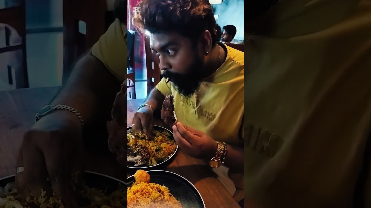 ශෝක් බිරියානිය කනවනම් මේ ගානටවත් කන්න ඕනා 🥰🥰