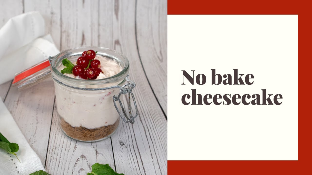 Recept: no bake rode bessen cheesecake