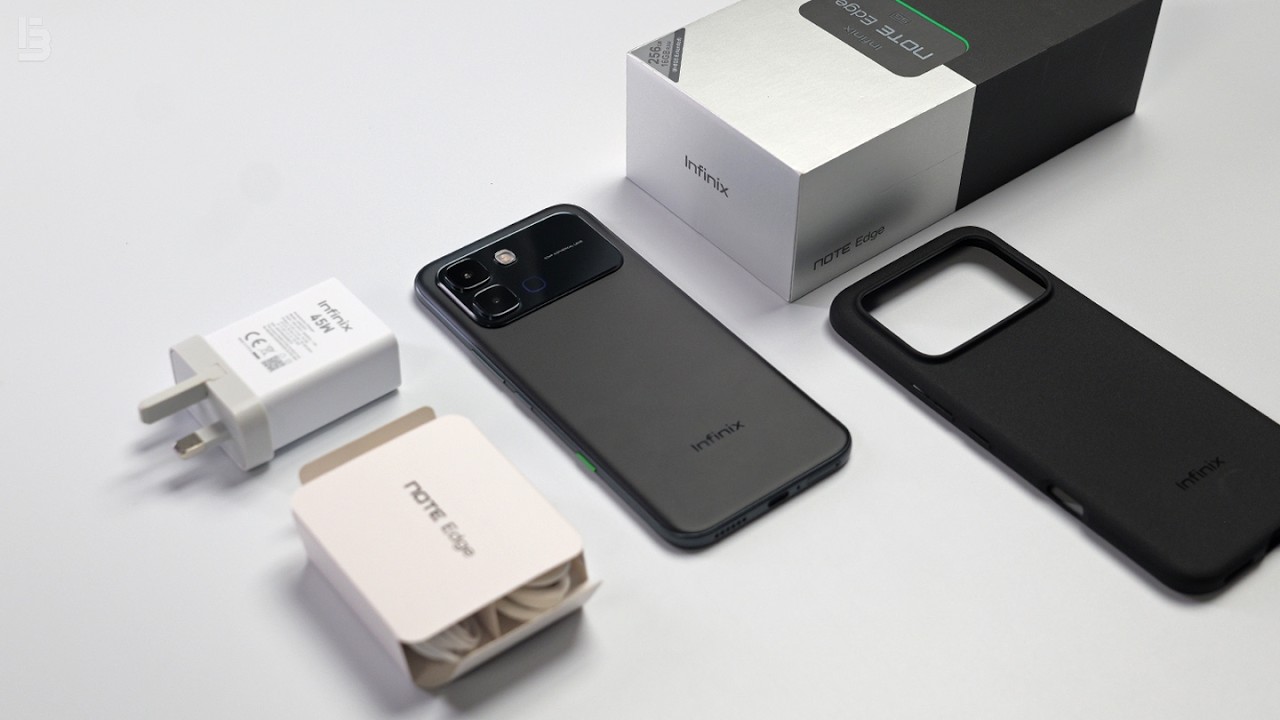 Infinix Note Edge Unboxing, Setup, Camera Test - ASMR