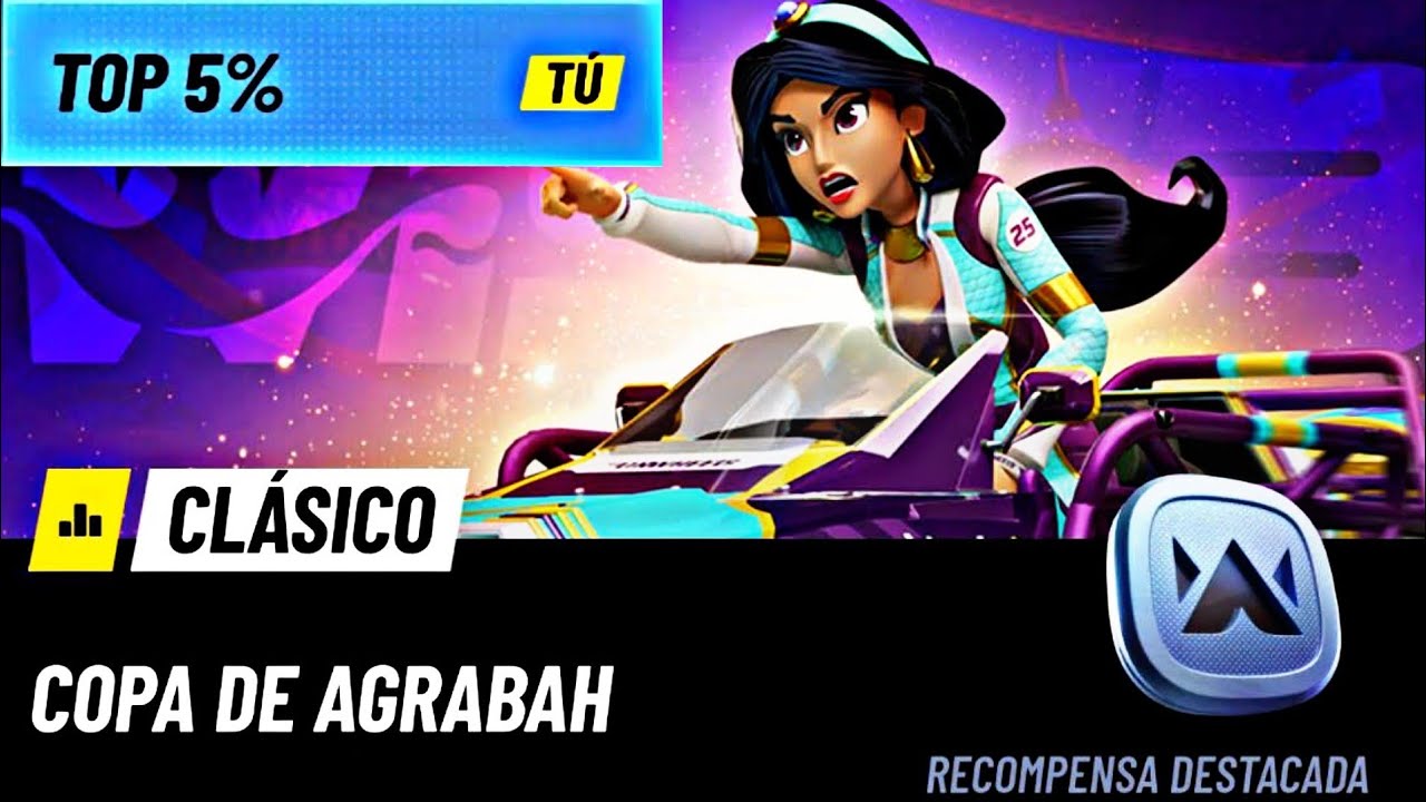 Como Quedar en Top 5% Copa de AGRABAH - Disney Speedstorm 23/10/2023