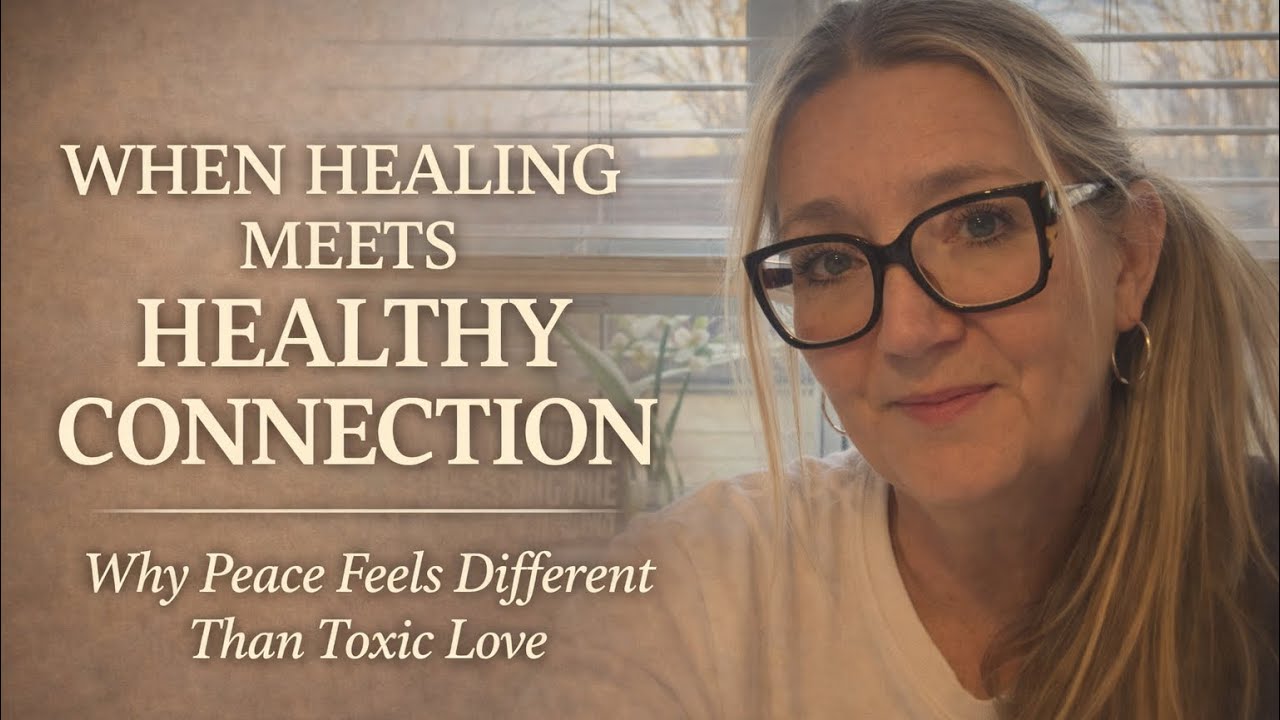 WHEN HEALING MEETS HEALTHY CONNECTION | Why Peace Feels Different Than Toxic Love