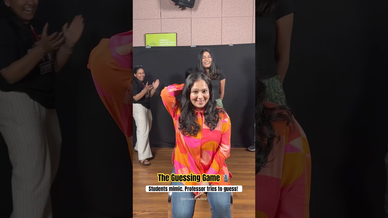 Behind the Voice - Part I 🎙️| The Guessing Game | Challenge #shorts #student #professor