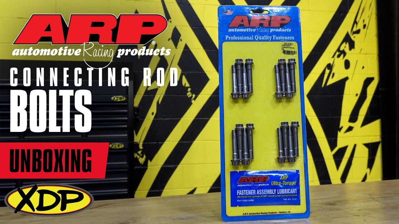 Комплекты болтов для шатунов ARP | XDP Unboxed