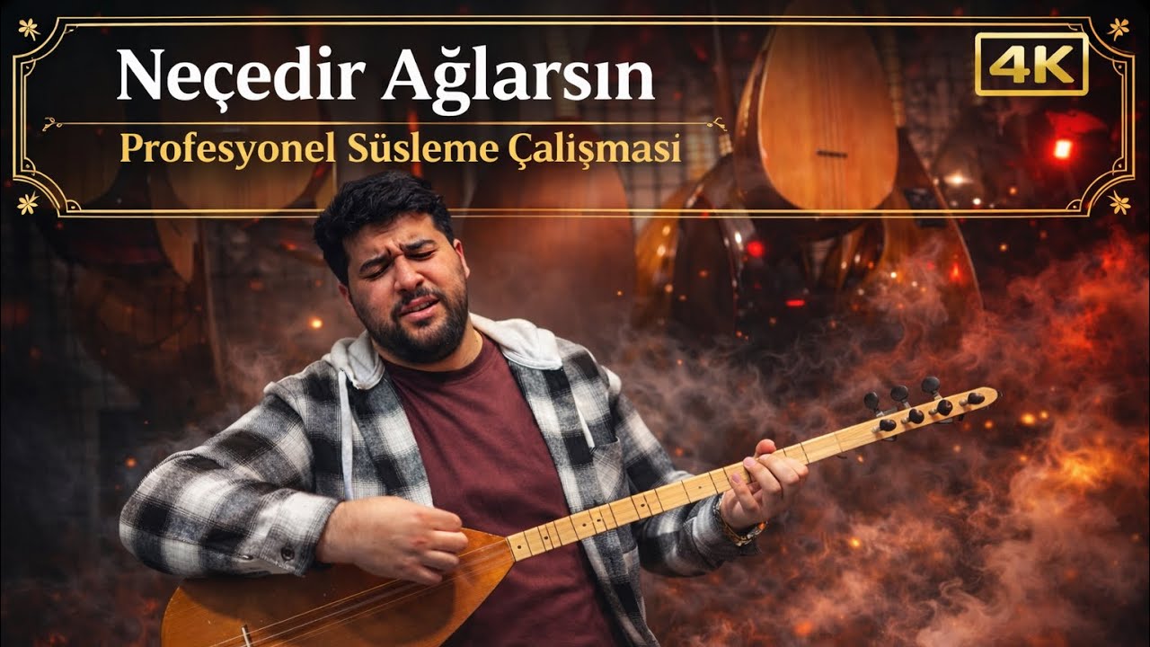 Neçedir Ağlarsın - Profesyonel Süsleme Çalışması - SOLFEJ
