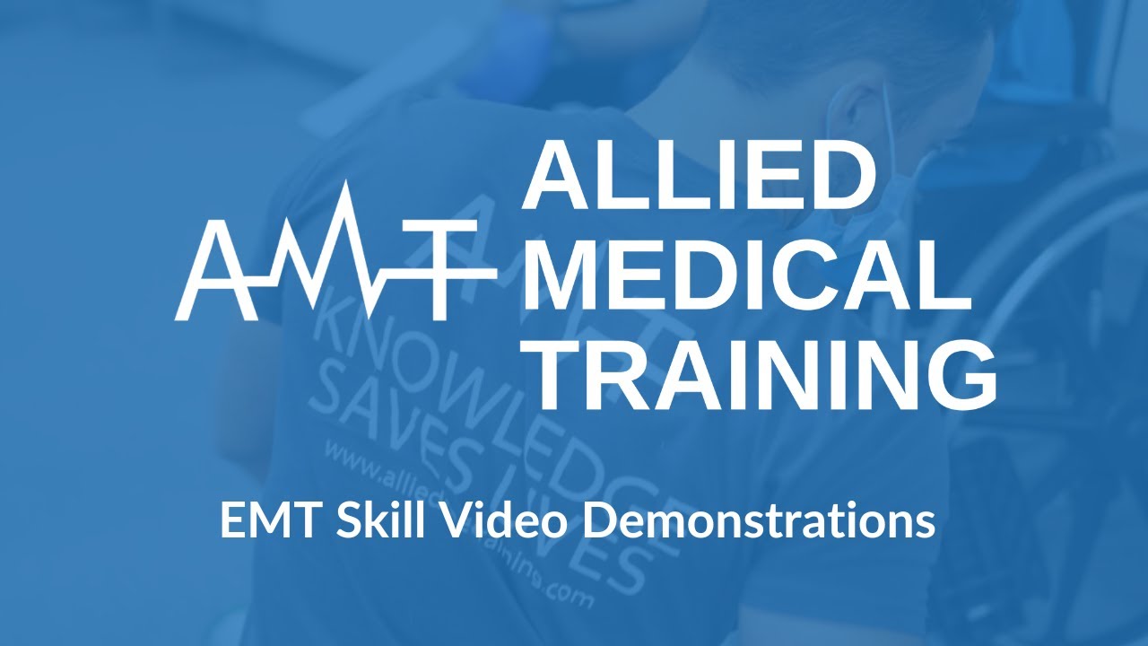 AMT Skill Demo: BVM Ventilation of an Apneic Adult Patient