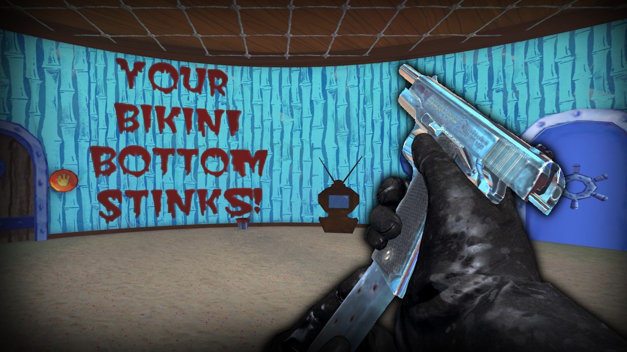 SpongeBob's House - COD BO1 Custom Zombies Map