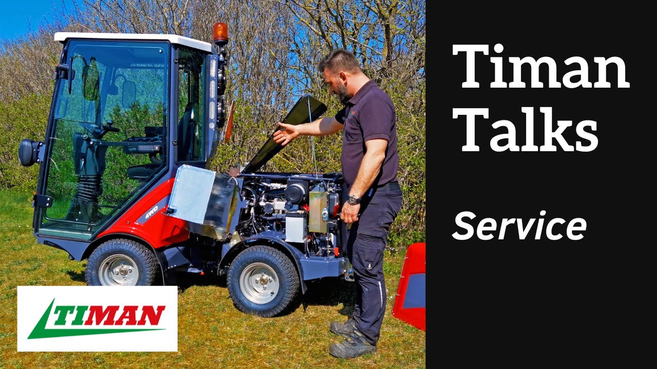 Timan Talks | Service på Timan 3330 | Bliv klogere på redskabsbæreren fra Timan