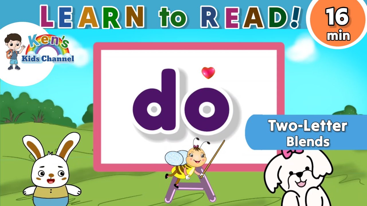Two-Letter Sight Words Compilation | Easy Reading for Nursery, Kindergarten, and Grade 1 