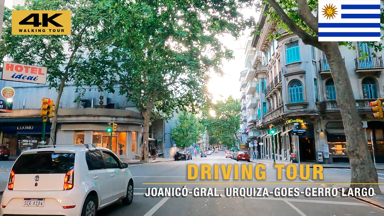 🇺🇾 MONTEVIDEO: DRIVING TOUR | Joanicó, Gral. Urquiza, Cerro Largo, Goes y Av. Libertador | 2024 [4K]