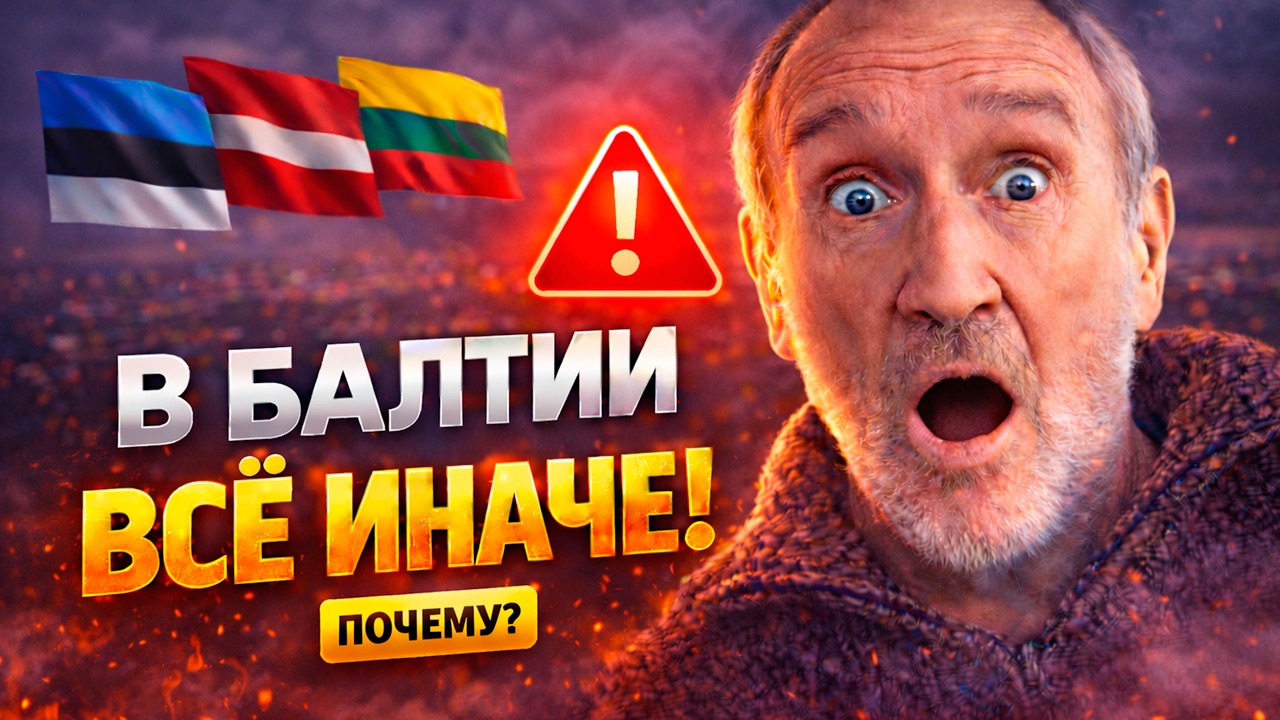 What shocks foreigners in the Baltic countries?