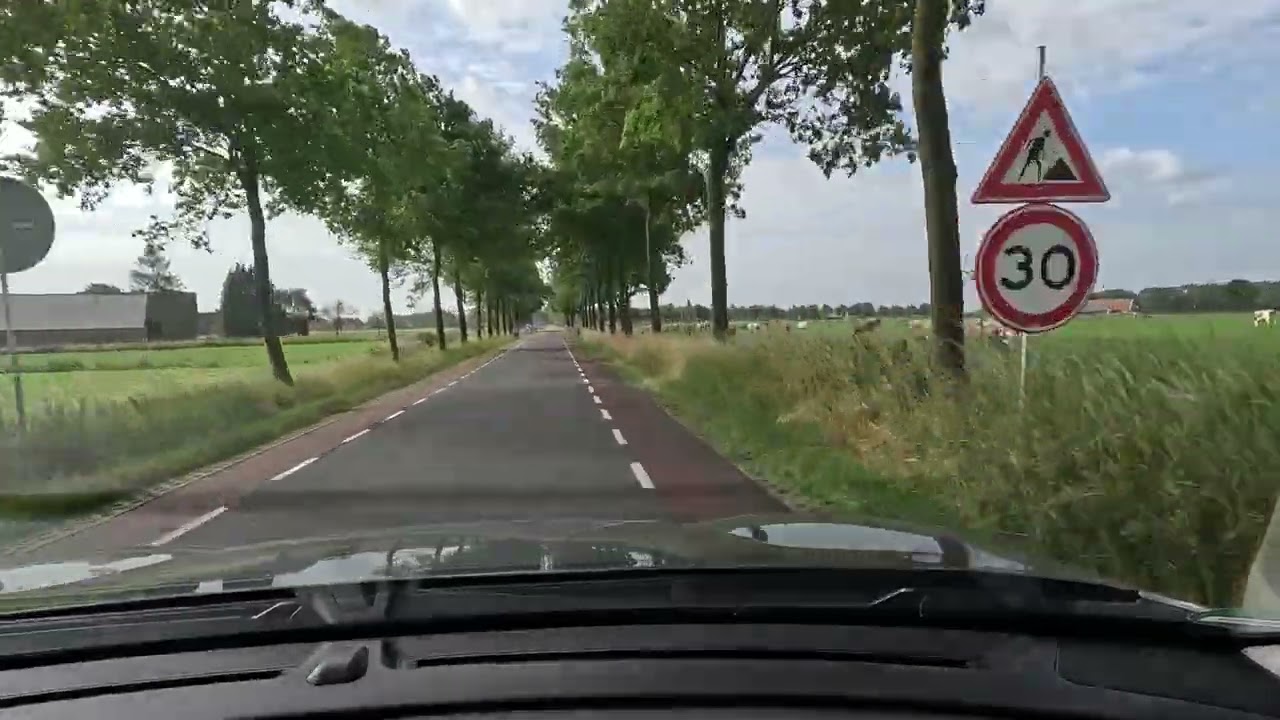 Fietsen in Winterswijk  Rond om Winterswijk met Auto  🚘🚙