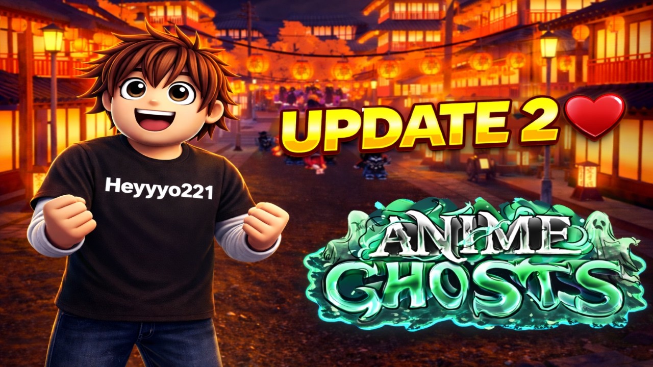 INSANE Update 2 in Anime Ghosts! New World + Crazy Rewards