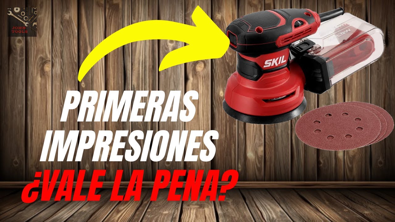 LIJADORA ROTO ORBITAL SKIL / ¿VALE LA PENA?