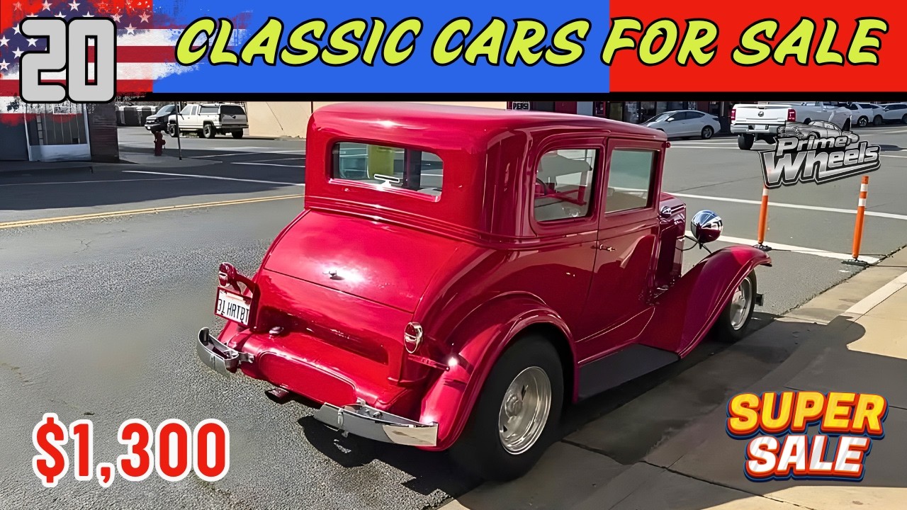 20 Cheap Classic Cars For Sale by Owner today