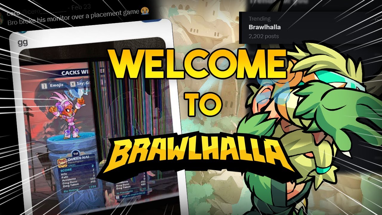 Welcome to Brawlhalla (Bo Burnham - Welcome to the Internet Parody) ft.@Stephanafro