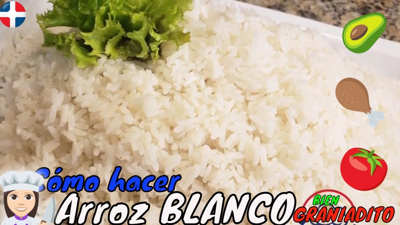 🍅🍚cómo hacer un arroz blanco bien GRANEADO DOMINICANO!. Receta de ARROZ BLANCO FÁCIL Y RÁPIDA 🔥