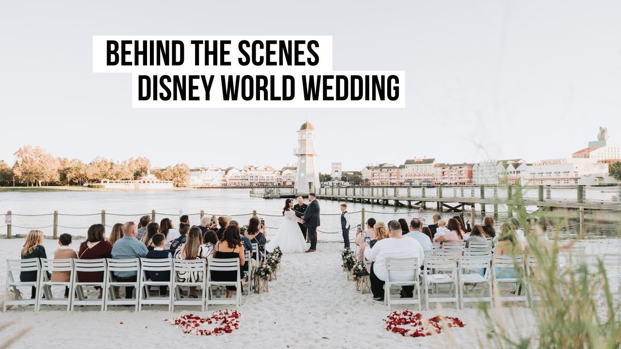 Behind the Scenes: Photographing a Magical Disney Wedding at Walt Disney World 🎥✨ Secrets Revealed!