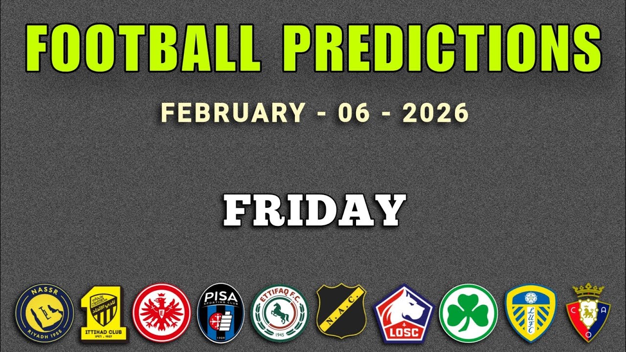 FOOTBALL PREDICTIONS TODAY  | Premier League | Bundesliga | La Liga | GoalIQ, #footballprediction