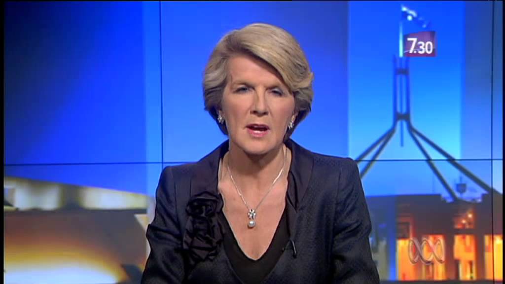 Julie Bishop reflects on politics and accusations