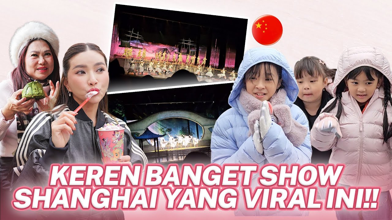 SARWENDAH FAMILY NONTON SHOW VIRAL DI SHANGHAI