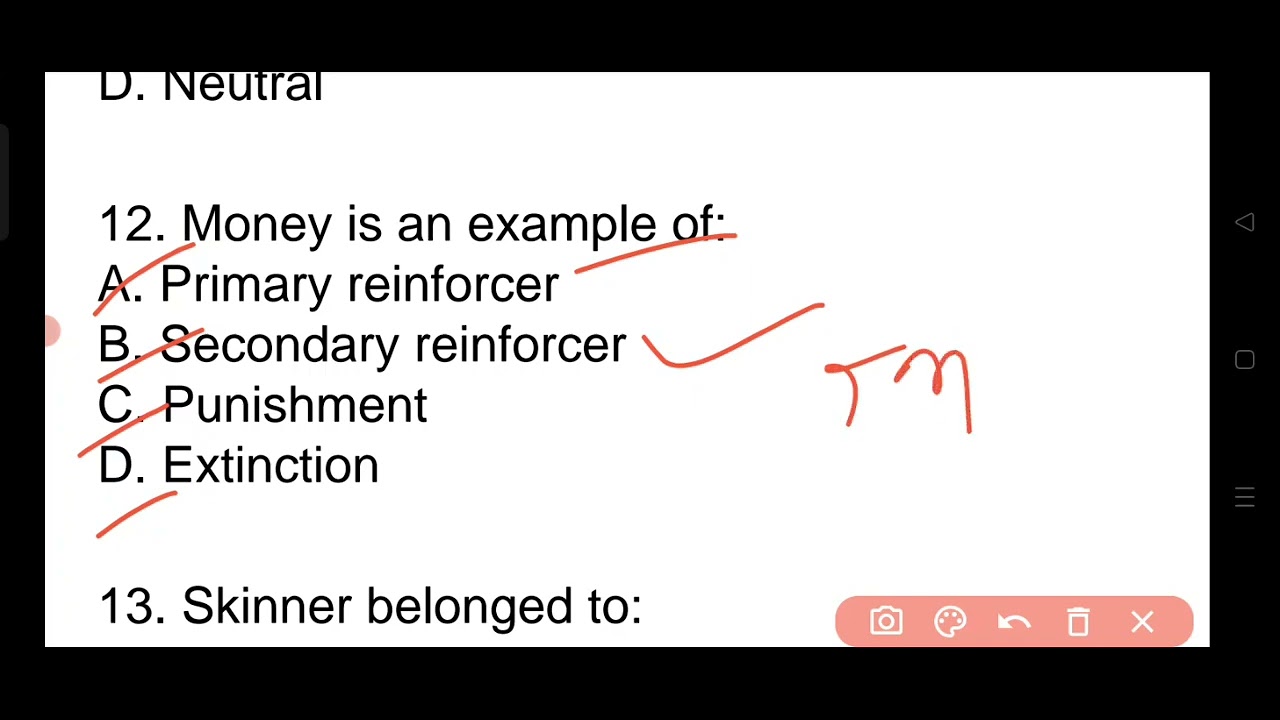 ##B.f. Skinner 20 MCQ ##ssb##rht