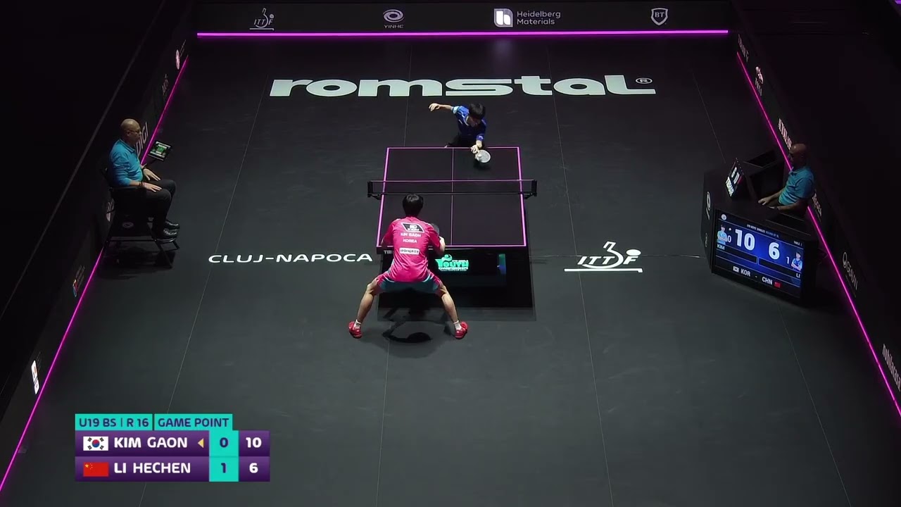 2025 World Youth Championships. Kim Gaon - Li Hechen