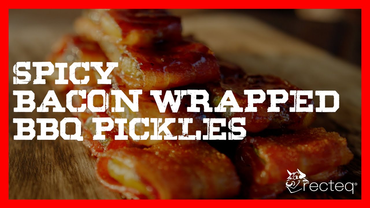 Tailgate Grill Recipe: Spicy BBQ Bacon Wrapped Pickles on Your Pellet Smoker