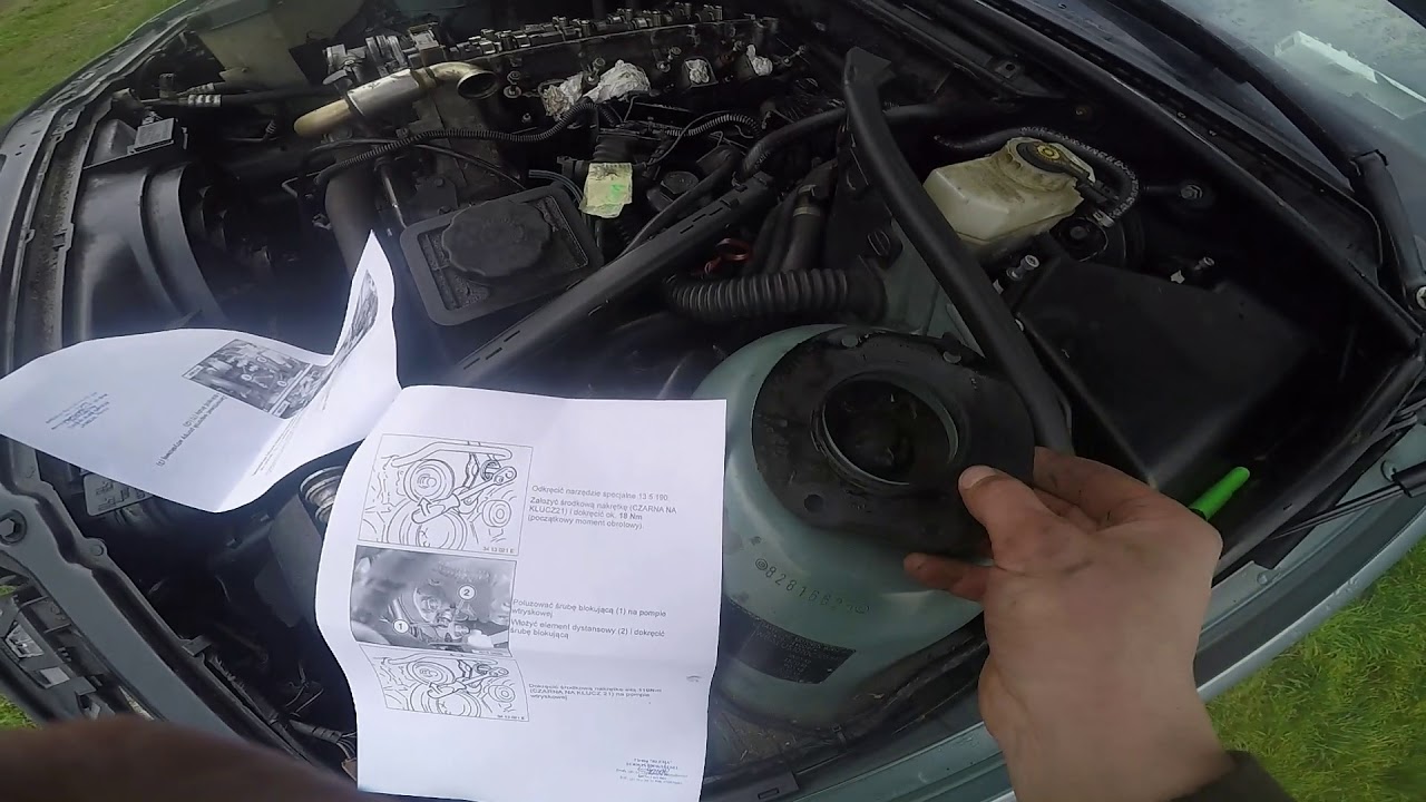 Установка ТНВД VP-44 BMW-E46 (оживление автомобиля)