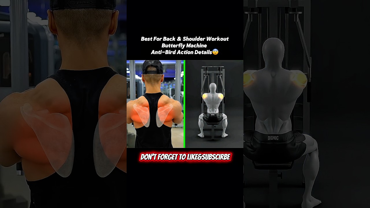 💢Buttery fly machine workout 💢 