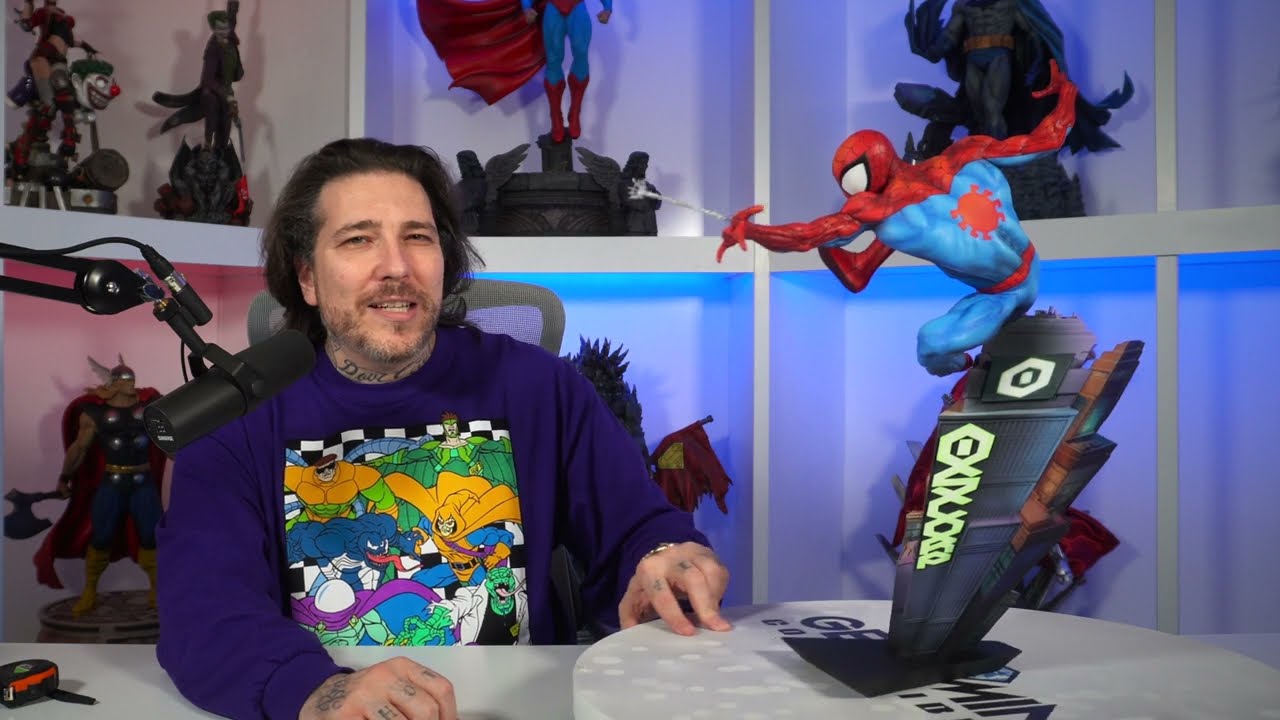 SPIDER-MAN Premium Format by SIDESHOW | Statue Unboxing