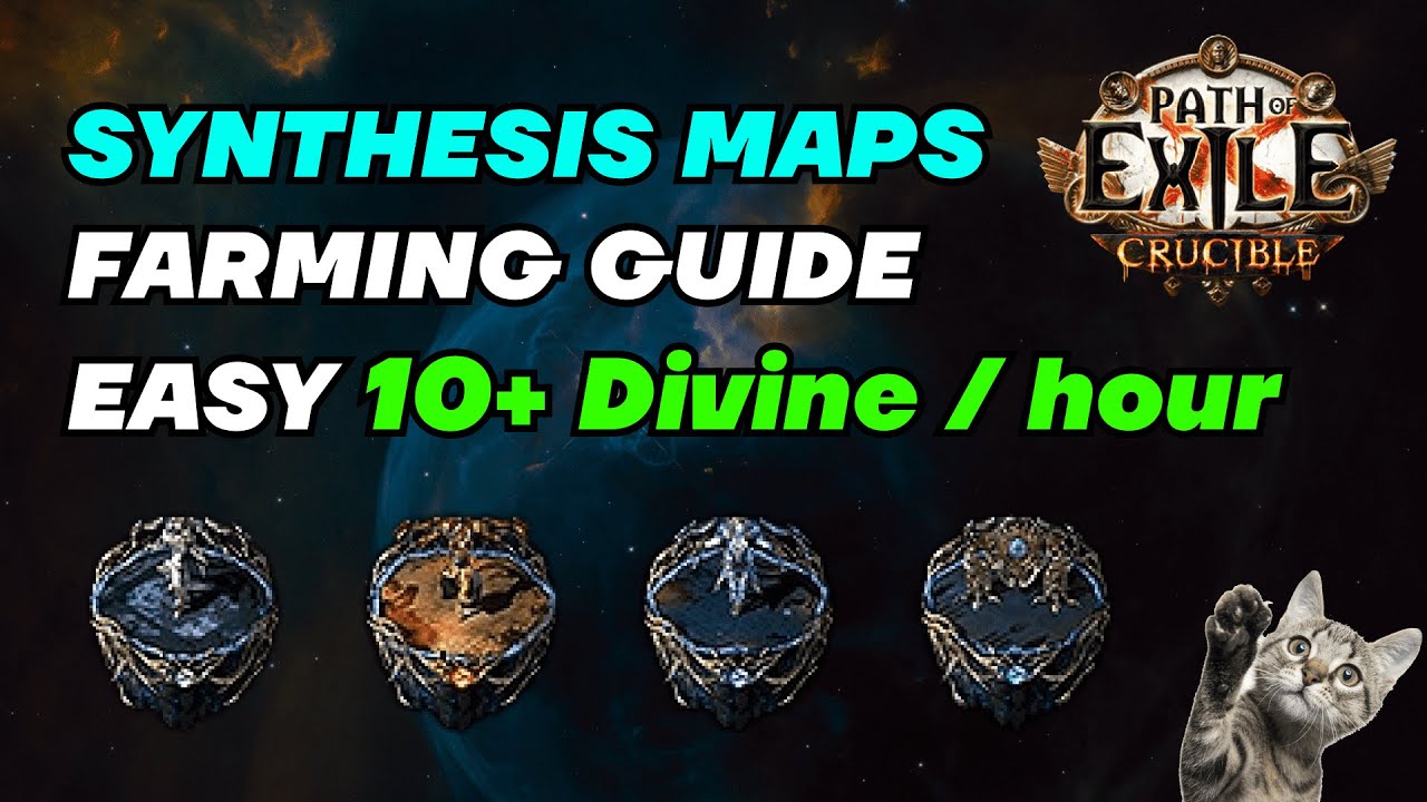 POE 3.21 Synthesis Maps Farming Strategy! Easy Divines Guide!