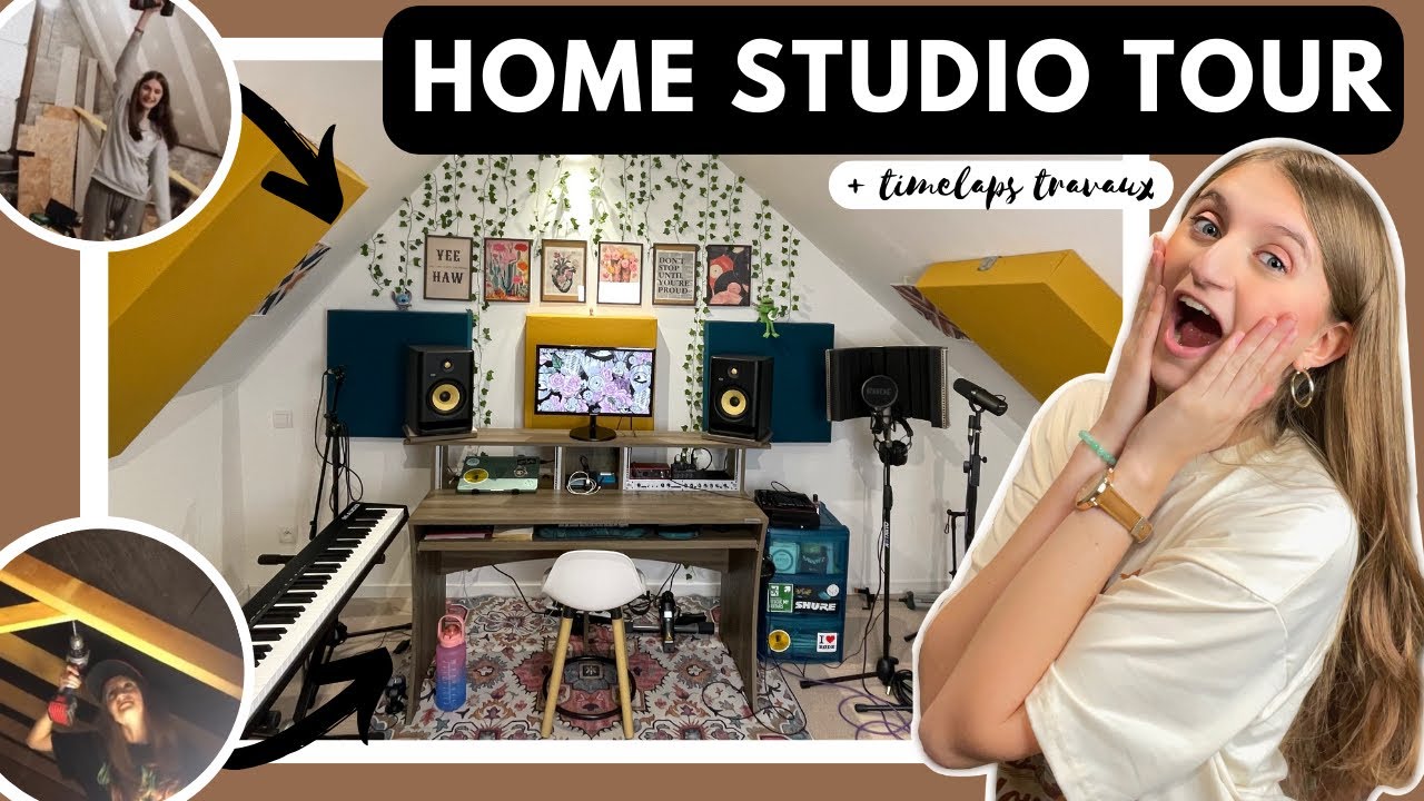 MON HOME STUDIO (enfin) TERMINÉ