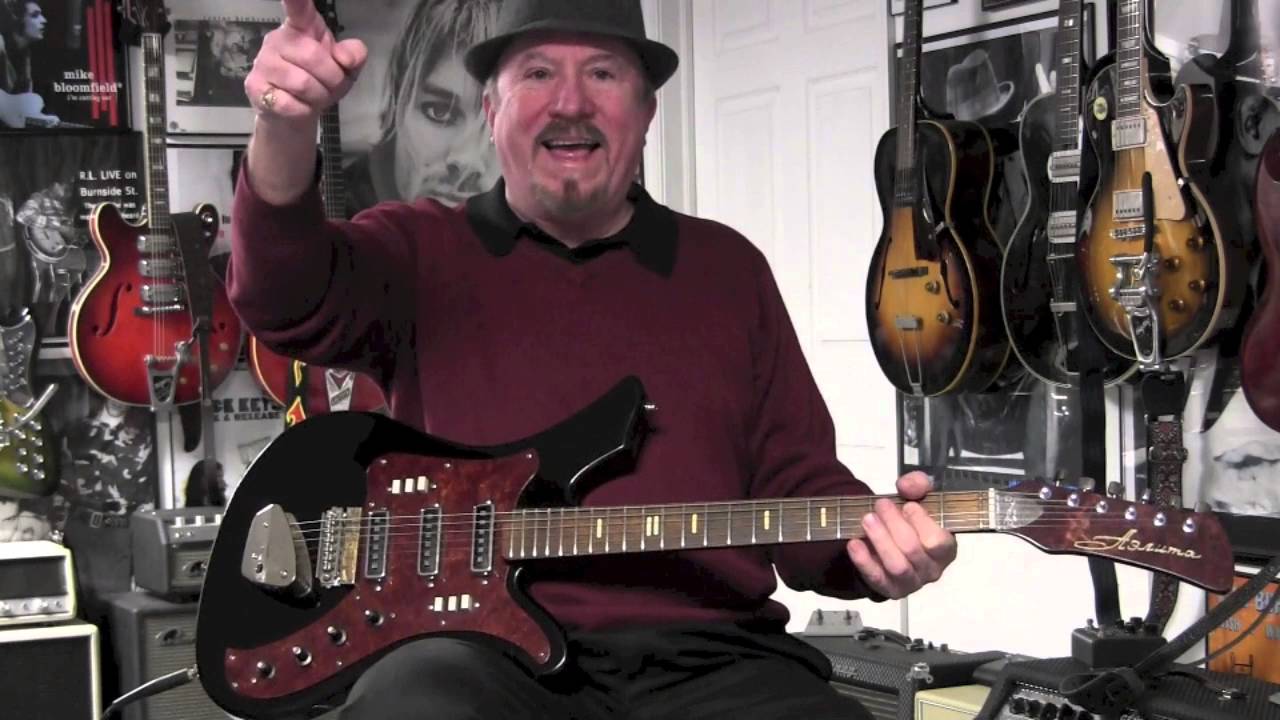 1970s Aelita Russian Guitar Demo