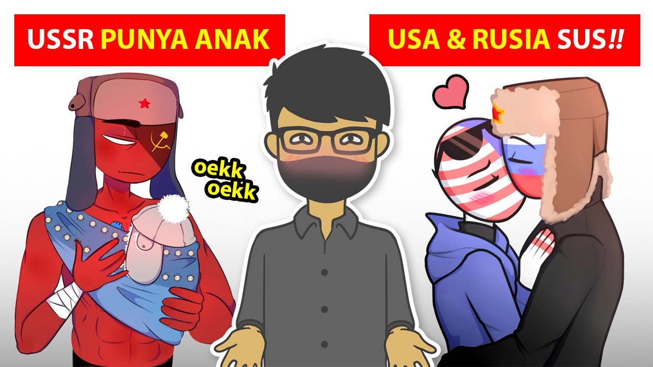 NGAKAK!! BELAJAR SEJARAH BARENG COUNTRYHUMANS