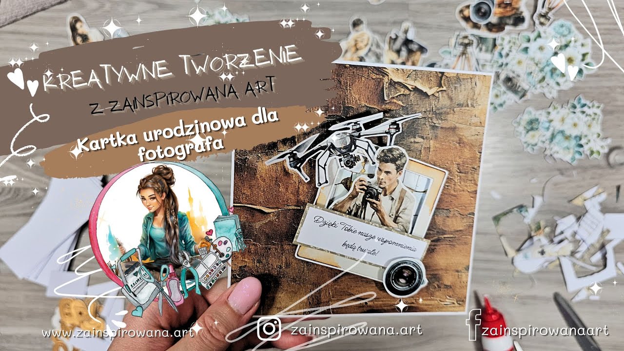 Inspiracja na prostą kartkę z okazji 18 urodzin dla chłopaka