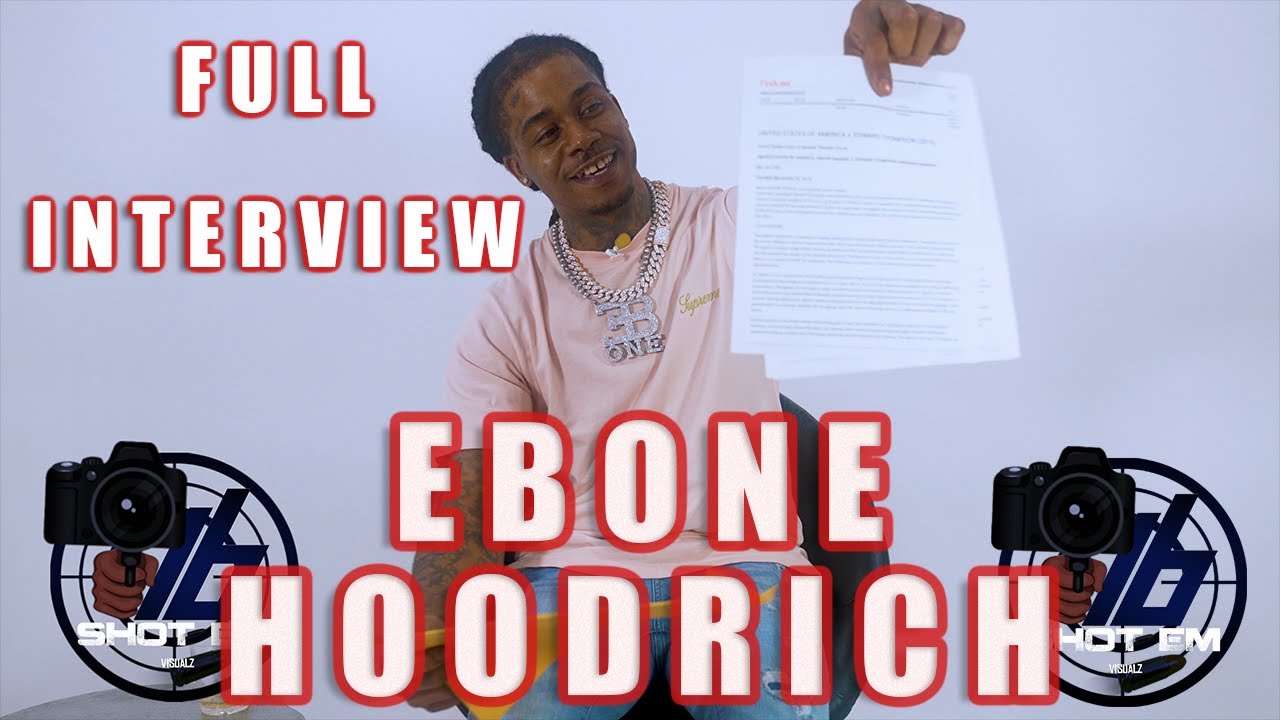 Ebone Hoodrich Holds Nothing Back. Come with some serious Claims. (Full Interview)