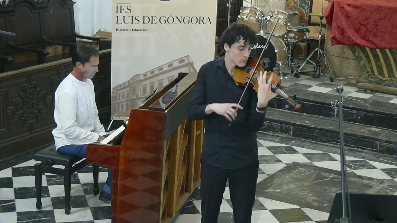 1er. mov. Concierto para violín en Mi m, Op. 64. F. Mendelsohnn. Javier Benítez García. 21-6-23