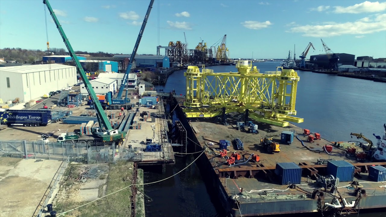 Close Engineering shipping Van Oord's new Piling Template
