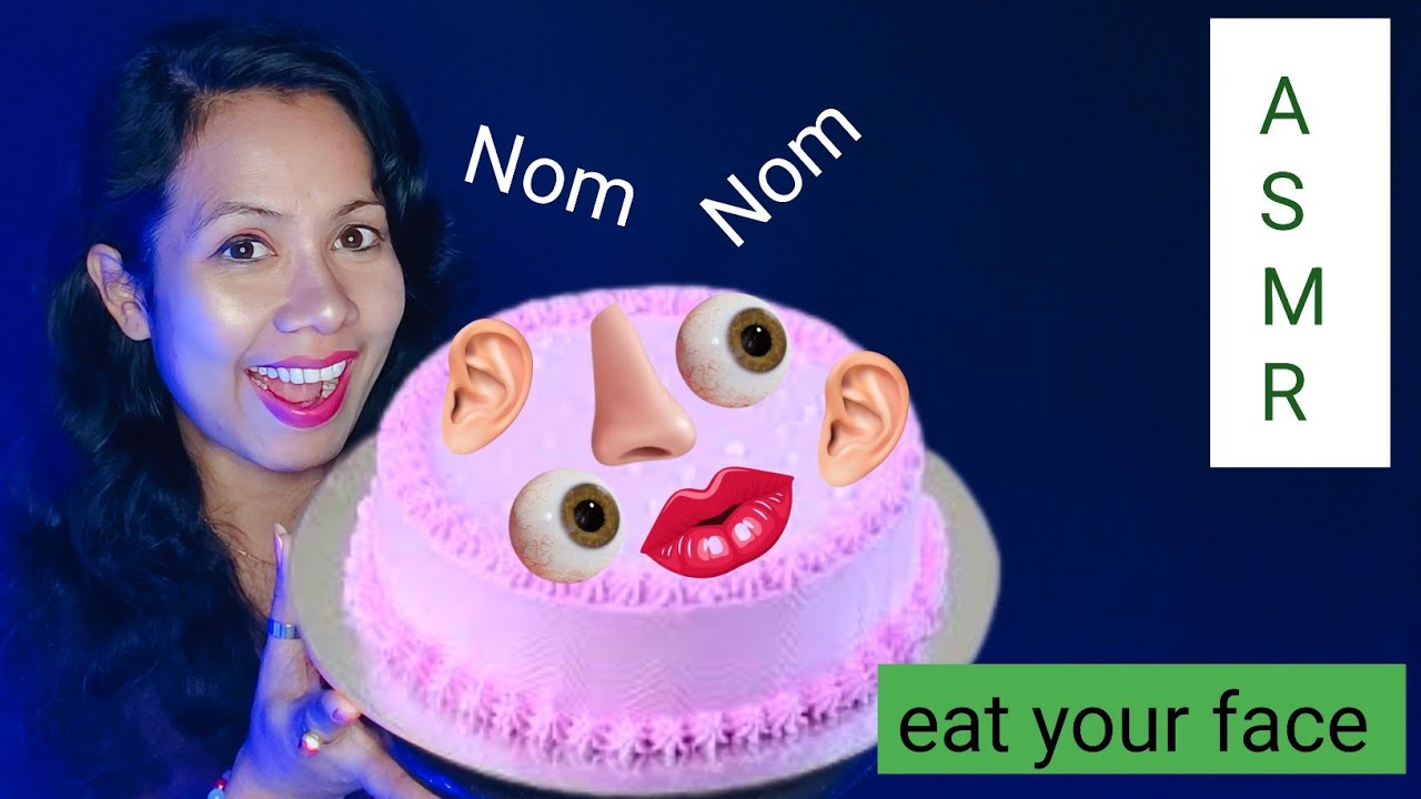 Asmr| Eating Your Face Make You Into a Spicy Cake 🍰 Personal attention Asmr - Face Touching 