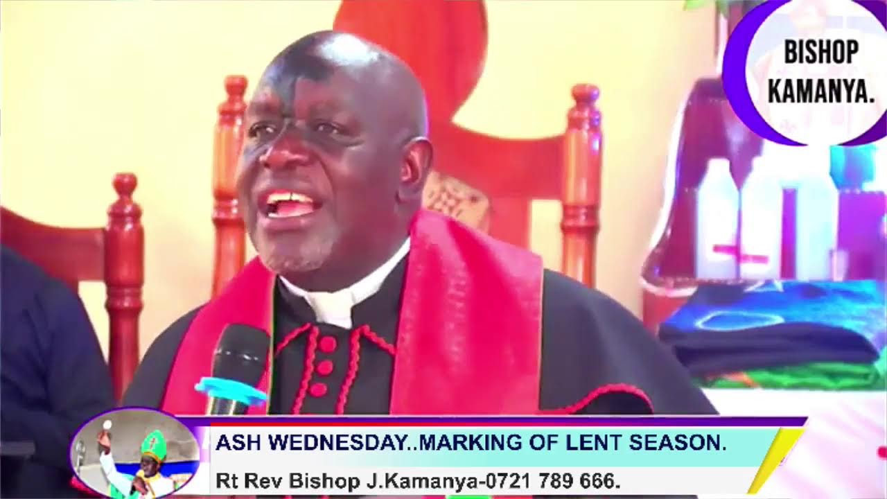 ASH WEDNESDAY..MARKING OF LENT SEASON.