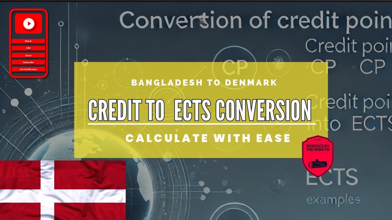 1 Credit সমান কত ECTS? How to convert BD Bachelor Credit into ECTS Credit ? | Higher Study in Europe