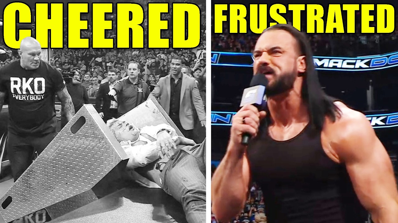 WWE SmackDown... Рэнди Ортон совершает ошибку, не сумев удержать соперника... Коди получил травму...