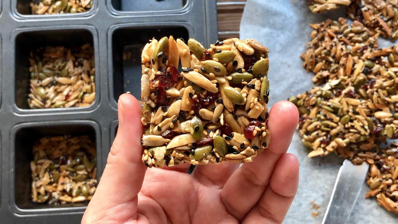 Easy Florentines (No Butter, No Flour) 杏仁瓜子脆饼 | TheSugarCrumble